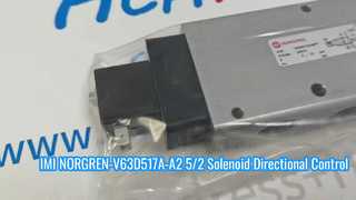IMI NORGREN-V63D517A-A2 5/2 सोलेनॉइड दिशात्मक नियंत्रण वाल्व