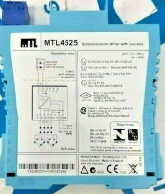 MTL4525 MTL उपकरण सोलेनोइड अलार्म ड्राइवर MTL4500 MTL5500 श्रृंखला