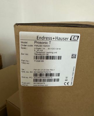Endress Hauser FMU30 - 1020/0 high - precision ultrasonic measuring device produced
