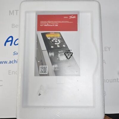 Danfoss FC-280P4K0T4E20H2BXCXX VLT Midi Drive 4kW 380-480V प्रोफैबस एसी फ्रीक्वेंसी कन्वर्टर