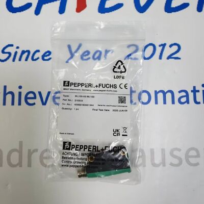 पेपरल+फुच्स एमएल100-55/95/103 सीरीज पोलराइज्ड रेट्रोरिफ्लेक्टिव फोटोइलेक्ट्रिक सेंसर