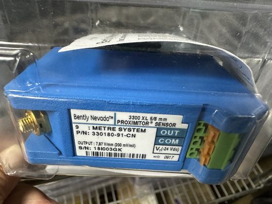 330180-91-CN बेंटली नेवादा 3300 एक्सएल निकटता सेंसर 9.0 मीटर (29.5 फीट) सिस्टम लंबाई, डीआईएन माउंट