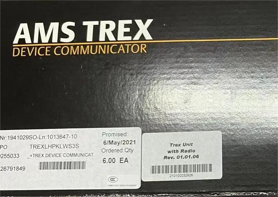 TREXLHPKLWS3S EmersonDevice Communicator Plus comm module, HART, (Li-ion), IS, वायरलेस, मानक समर्थन (3 वर्ष)