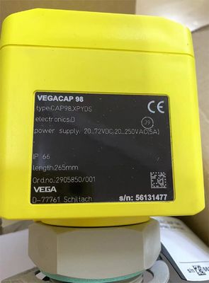 CAP98.XPYDS VEGA लेवल मीटर समायोजन लेवल डिटेक्शन के लिए फ्री कैपेसिटिव रॉड प्रोब