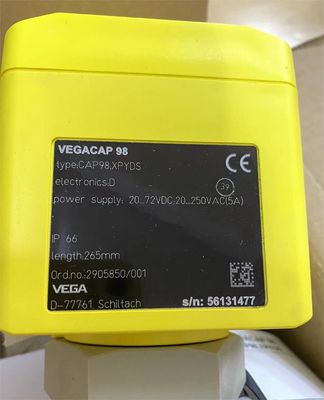 CP62.XXBGARAMX VEGA लेवल मीटर VEGACAP 62 लेवल डिटेक्शन के लिए कैपेसिटिव रॉड प्रोब