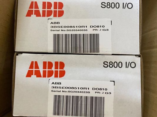 ABB DO810 3BSE008510R1 डिजिटल आउटपुट I/O वोल्टेज 24VDC 16 चैनल