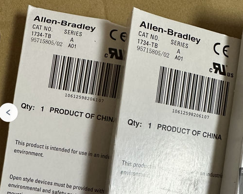 1734 TB ALLEN BRADLEY पीएलसी उत्पाद POINT I/O टर्मिनल बेस 8 पोजीशन केज क्लैंप RTB