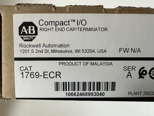 1769-ECR ALLEN BRADLEY पीएलसी उत्पाद कॉम्पैक्टलॉगिक्स राइट एंड कैप