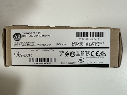 1769-ECR ALLEN BRADLEY पीएलसी उत्पाद कॉम्पैक्टलॉगिक्स राइट एंड कैप