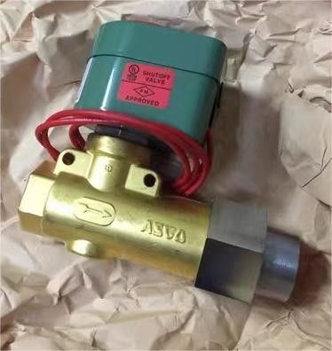 8266D069V 1/2 "एनपीटी इमर्सन एएससीओ 2 वे सोलेनोइड वाल्व ईंधन तेल 120VAC 1/4" खोखला