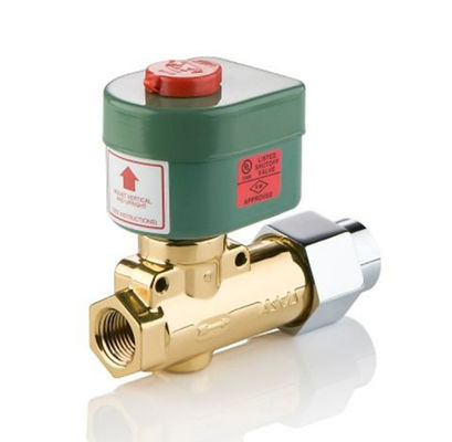 8266D069V 1/2 "एनपीटी इमर्सन एएससीओ 2 वे सोलेनोइड वाल्व ईंधन तेल 120VAC 1/4" खोखला