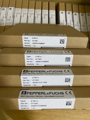 Z787.H Zener PEPPERL FUCHS पृथक बाधा 2 चैनल उच्च शक्ति संस्करण