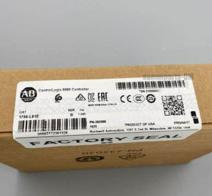 1756-L81E ALLEN BRADLEY नियंत्रण लॉजिक 5580 नियंत्रक 50 वोल्ट निरंतर