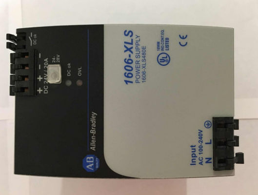1606-XLS480E ALLEN BRADLEY पावर सप्लाई 480 W 24V डीसी प्रदर्शन परिवार वैश्विक इनपुट वोल्टेज