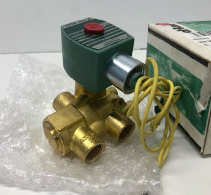 EF8321G002MO 24/DC ASCO त्वरित निकास सोलेनोइड वाल्व तापमान रेटिंग 120 °F ((तरल पदार्थ)