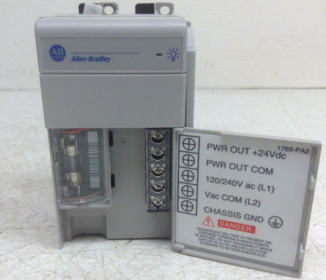 1769-PA2 ALLEN BRADLEY कॉम्पैक्टलॉजिक्स AC 2A/0.8A बिजली की आपूर्ति 85-265V AC