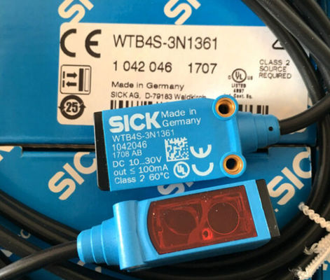 SICK फोटोइलेक्ट्रिक सेंसर W4 WTB4S-3N1361 12.2 mm x 41.8 mm x 17.3 mm