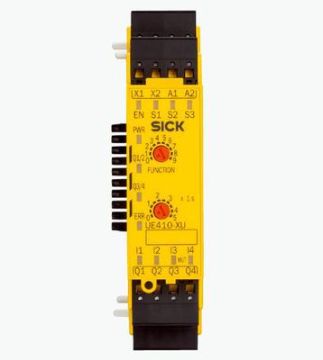 SICK UE410-XU4T5 सुरक्षा नियंत्रक फ्लेक्सी क्लासिक वोल्टेज आपूर्ति A1 A2 180 g के माध्यम से