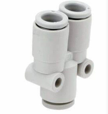SMC KQ2U06-00A फिटिंग, यूनियन Y, KQ2 फिटिंग ऑपरेटिंग दबाव रेंज −100 KPa से 1 MPa