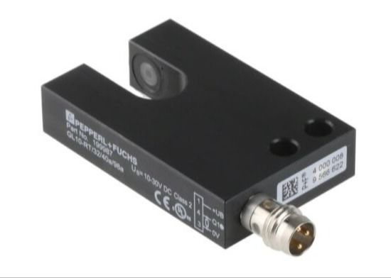 PEPPERL FUCHS GL20-IR/32/40a/98a मजबूत एल्यूमीनियम आवासफोटोइलेक्ट्रिक स्लॉट सेंसर