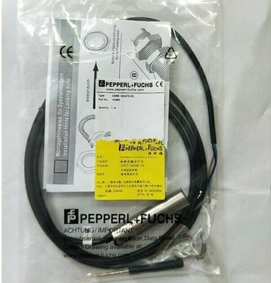 PEPPERL FUCHS 8 मिमी फ्लश कैपेसिटिव सेंसर CBB8-18GS75-E2 सटीक पता लगाने के लिए