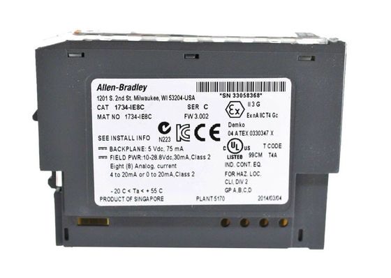 एलन-ब्रैडली 1734-IE8C पॉइंट I/O वर्तमान संकेत के लिए एनालॉग इनपुट मॉड्यूल