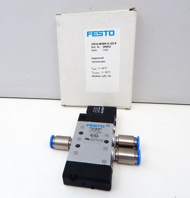 Festo CPE14-M1BH-5L-QS-8 चुंबकीय वाल्व अप्रयुक्त/OVP विद्युत संचालित