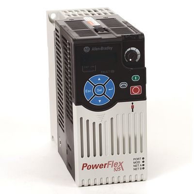 एलन-ब्रैडली 25B-D2P3N104 एक PowerFlex 525 चर आवृत्ति ड्राइव VFD है