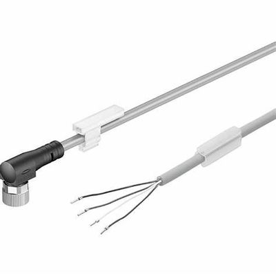 लेबल धारक के साथ Festo कनेक्टिंग केबल NEBS-L1G4-K-2.5-LE4