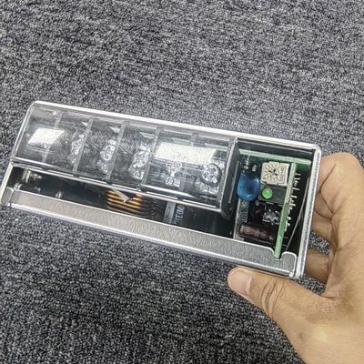 औसत अच्छी तरह से HRP-450-48 48Vdc 9.5A पीएफसी बिजली की आपूर्ति 8 एनालॉग आउटपुट कॉम्पैक्ट 100 मिमी x 100 मिमी x 100 मिमी आकार