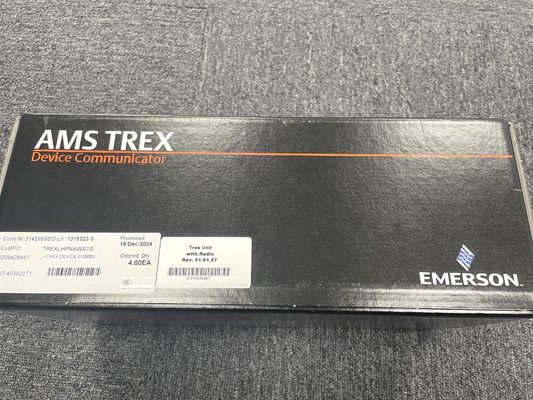 औद्योगिक अनुप्रयोगों के लिए EMERSON AMS TREX डिवाइस कम्युनिकेटर TREXLHPNAWS1S