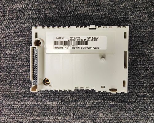 ABB RETA-01R-सीरीज RETA-01 दो संचार प्रोटोकॉल का समर्थन करने वाला एक-पोर्ट ईथरनेट एडाप्टर मॉड्यूल है