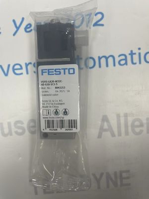 Festo एयर सोलेनोइड वाल्व VUVS-LK20-M32C-AD-G18-1C1-S प्रवाह नियंत्रण विकल्प के साथ