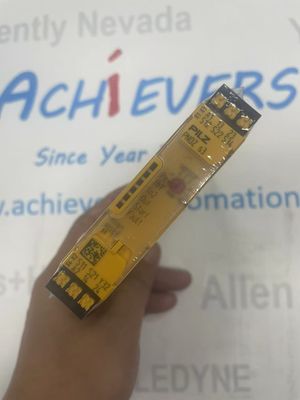 Pilz सुरक्षा रिले 751103 प्रकार PNOZ s3 C 24VDC 2 n/o 3-बिंदु ग्रिपर फ़ंक्शन