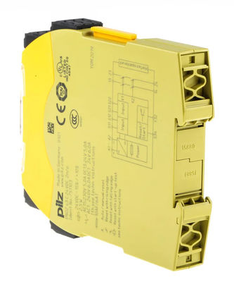 Pilz सुरक्षा रिले 751103 प्रकार PNOZ s3 C 24VDC 2 n/o 3-बिंदु ग्रिपर फ़ंक्शन