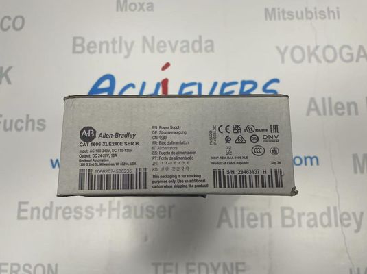 डिवाइस कम्युनिकेटर ALLEN BRADLEY 1606-XLF240F सॉलिड वायर आकार 22 से 14 AWG के साथ स्विच मोड पावर सप्लाई मॉड्यूल