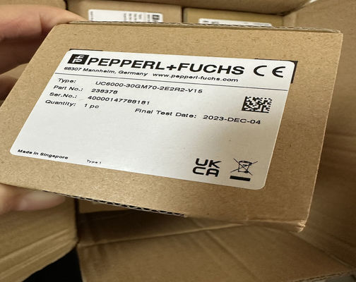 P&F UC6000-30GM70-2E2R2-V15 अल्ट्रासोनिक सेंसर