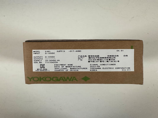 Yokogawa JUXTA VJ सीरीज सिग्नल कंडीशनर SUFFIX-017-44NO चेक वाल्व के साथ