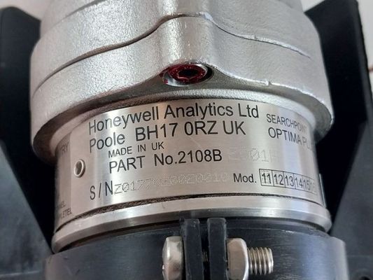 Honeywell 2108b2001H सर्चपॉइंट ऑप्टिमा प्लस गैस डिटेक्टर 320r/min रेटेड स्पीड 1/4" NPT प्रोसेस कनेक्शन