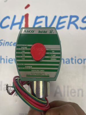 24 VDC इनपुट आपूर्ति रेटिंग RJ45 कनेक्टर प्रकार ASCO 8320G202 सोलेनोइड वाल्व औद्योगिक अनुप्रयोगों के लिए