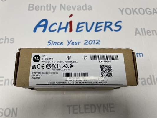 एलन-ब्रैडली 1762-IF4 एक कॉम्पैक्ट चार (4) अंतर चैनल एनालॉग इनपुट मॉड्यूल है