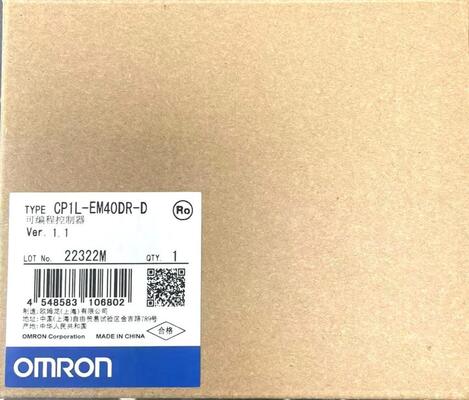 Omron CP1L-EM40DR-D कॉम्पैक्ट पीएलसी उत्पाद विवरण पृष्ठ