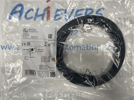 IFM EVC005 उच्च प्रदर्शन M12 सेंसर केबल ifm इलेक्ट्रॉनिक द्वारा इंजीनियर