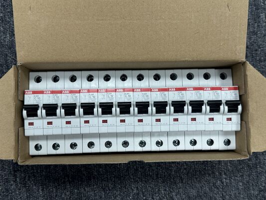 एबीबी S201-C10 उच्च विश्वसनीयता लघु सर्किट ब्रेकर कम वोल्टेज सुरक्षा के लिए