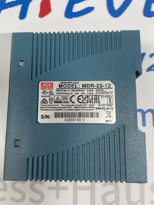 मध्यम अच्छी तरह से MDR-20-12 औद्योगिक DIN-रेल बिजली की आपूर्ति