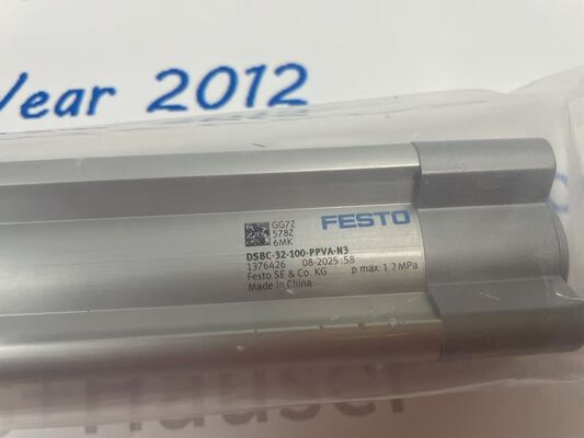 Festo DSBC-32-100-PPVA-N3 SO Standard Pneumatic Cylinder