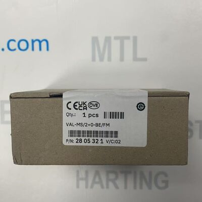 फीनिक्स संपर्क VAL-MS2+0-BE/FM 2805321औद्योगिक अधिभार संरक्षण आधार तत्व