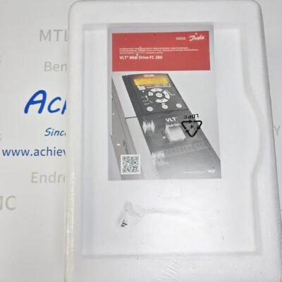 Danfoss FC-280P4K0T4E20H2BXCXX VLT Midi Drive 4kW 380-480V प्रोफैबस एसी फ्रीक्वेंसी कन्वर्टर