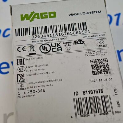 WAGO 750-346 फील्डबस युग्मक उपकरणनेट ईसीओ