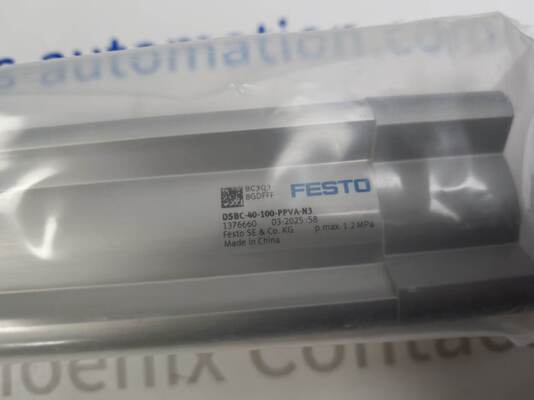 Festo DSBC-40-100-PPVA-N3 Double Acting Standard Pneumatic Cylinder